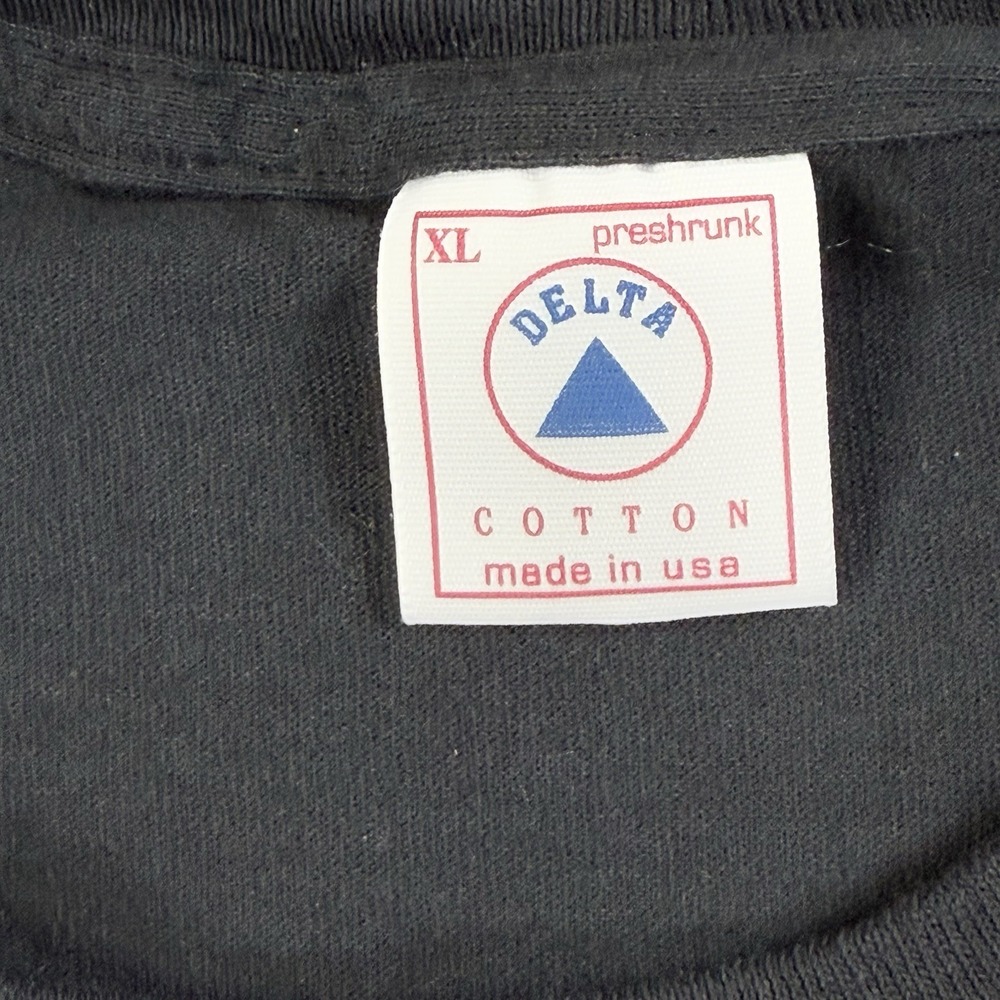 VTG Delta T Shirt XL Campbell's Soups World Figure Skating Champions 1996 Black - Picture 3 of 7